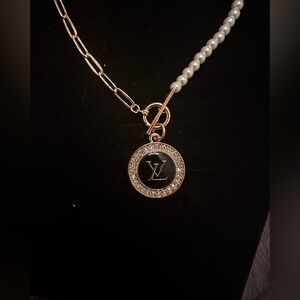 Upcycled Charm stretched to unbranded chain